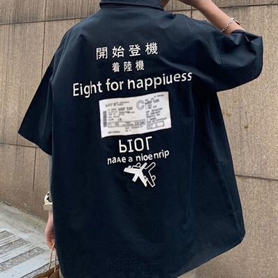 市場上裝-襯衫-休閑襯衫