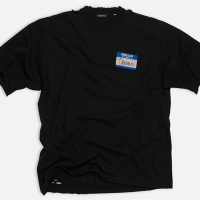 商場(chǎng)品牌-短袖-【balenciaga   x  My Name Is Demna系列】短袖T恤