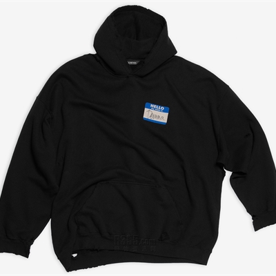 商場(chǎng)品牌-套頭-【balenciaga   x  My Name Is Demna系列】衛(wèi)衣