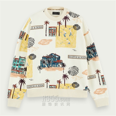 商場品牌-套頭-衛衣