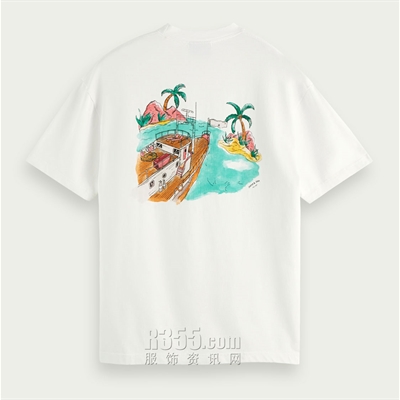 商場品牌-短袖-T恤