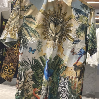 商場品牌-短袖-襯衫