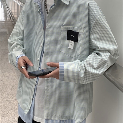 市場上裝-襯衫-休閑襯衫