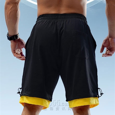 運動品牌-單褲-男運動單褲