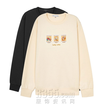 商場品牌-套頭-衛衣