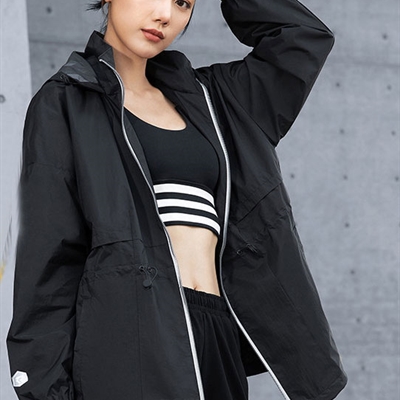 運動品牌-外套-女運動單衣