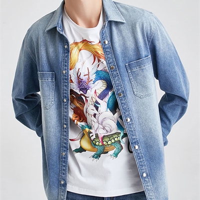 商場品牌-長袖-襯衫