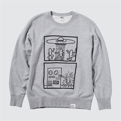 商場品牌-套頭-衛(wèi)衣【Uniqlo X Keith Haring】