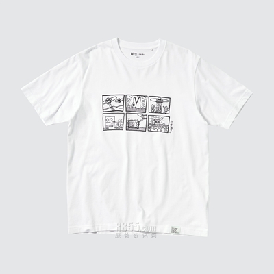 商場品牌-短袖-T恤【Uniqlo X Keith Haring】