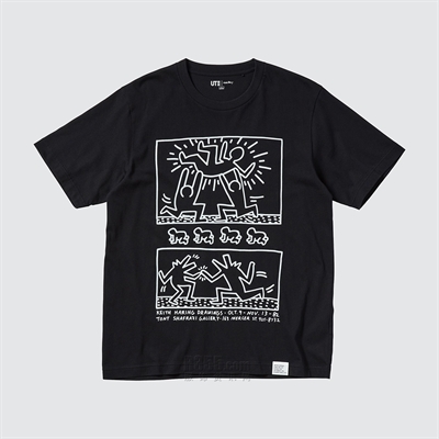 商場品牌-短袖-T恤【Uniqlo X Keith Haring】