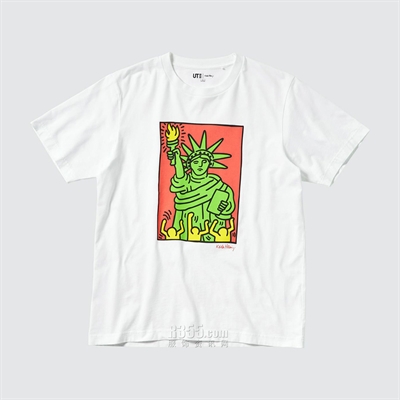 商場品牌-短袖-T恤【Uniqlo X Keith Haring】