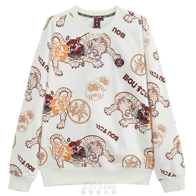商場品牌-套頭-衛衣