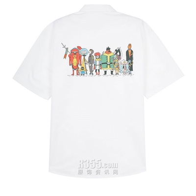 商場品牌-短袖-襯衫