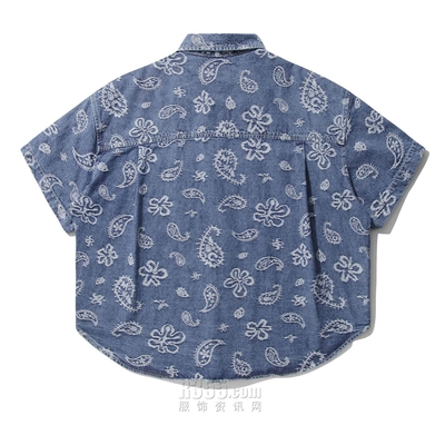 商場品牌-短袖-襯衫