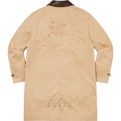 商場品牌-中長外套-中長外套【BURBERRY X Supreme】