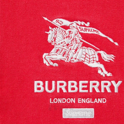商場品牌-長袖-T恤【BURBERRY X Supreme】