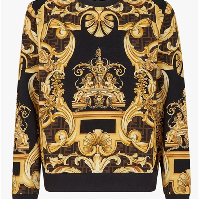 商場品牌-套頭-衛衣【Fendi X Versace】