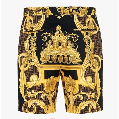 商場品牌-潮褲-潮褲【Fendi X Versace】