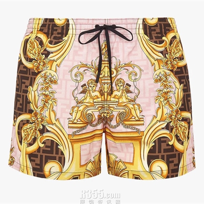 商場品牌-潮褲-潮褲【Fendi X Versace】