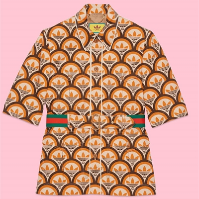 商場品牌-短袖-襯衫【Gucci X Adidas】