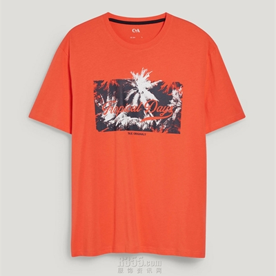 商場品牌-短袖-T恤