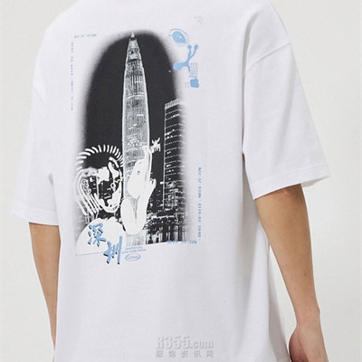 商場品牌-短袖-T恤