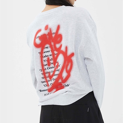 商場品牌-套頭-衛衣