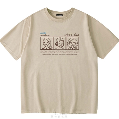 商場品牌-短袖-T恤