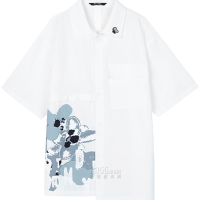 商場品牌-短袖-襯衫