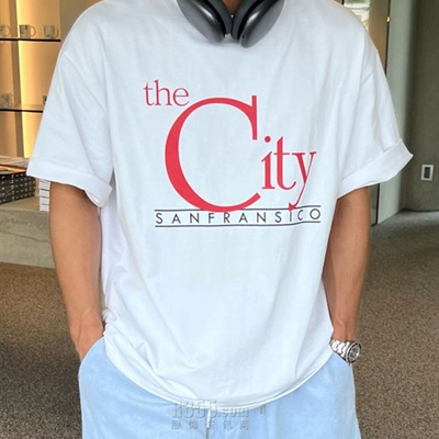 市場上裝-T恤-休閑T恤