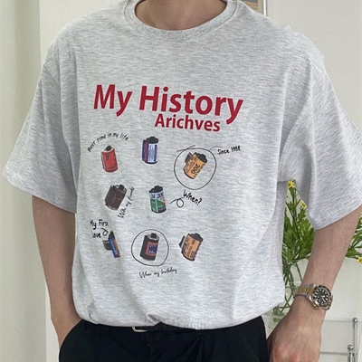 市場上裝-T恤-休閑T恤