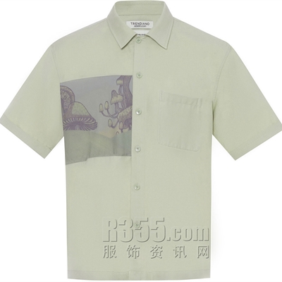 商場品牌-短袖-襯衫