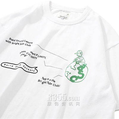 商場品牌-短袖-T恤