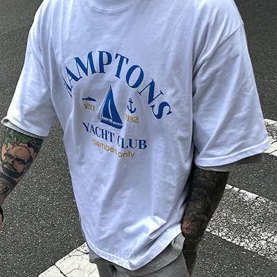 市場上裝-T恤-休閑T恤