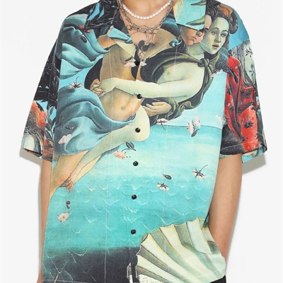 商場品牌-短袖-襯衫