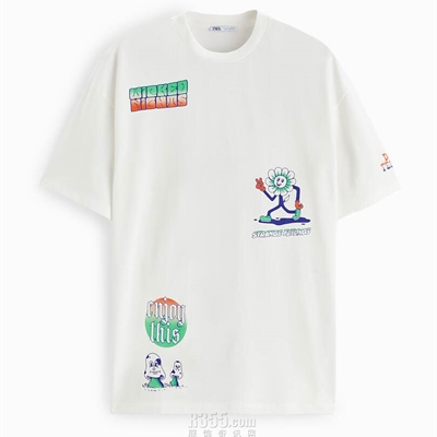 商場品牌-短袖-T恤