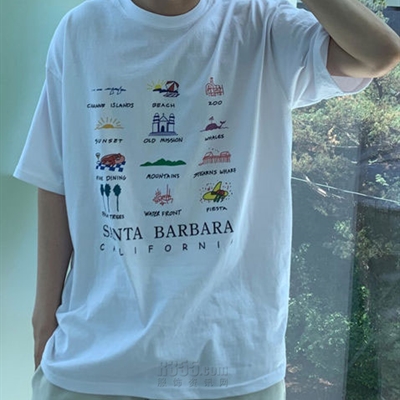市場上裝-T恤-休閑T恤