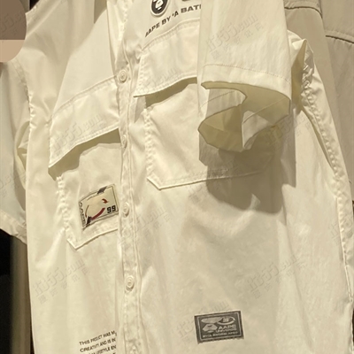 商場品牌-短袖-襯衫【實拍】