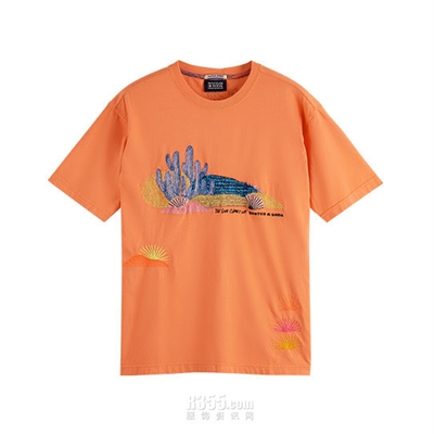 商場品牌-短袖-T恤