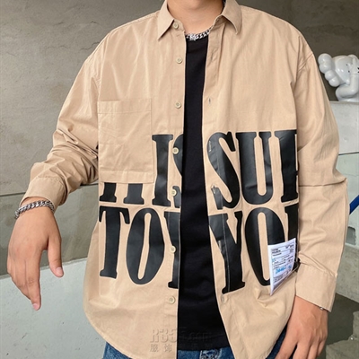 市場上裝-襯衫-休閑襯衫