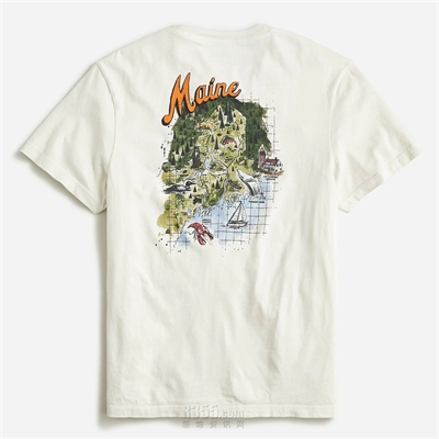 商場品牌-短袖-T恤