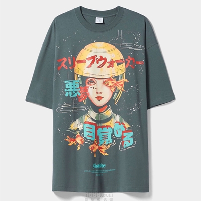 商場品牌-短袖-T恤