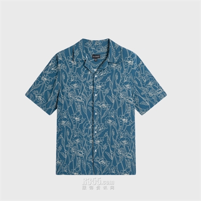 商場品牌-短袖-襯衫