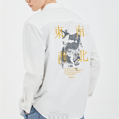 商場品牌-長袖-襯衫