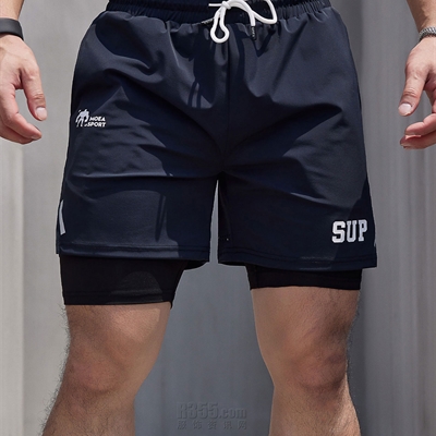 運動品牌-單褲-男運動單褲