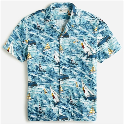 商場品牌-短袖-襯衫