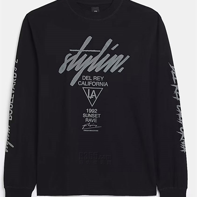 商場品牌-長袖-T恤