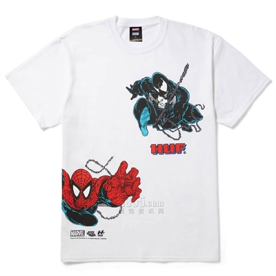 商場品牌-短袖-【HUFXSPIDER-MAN】T恤