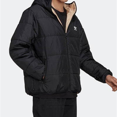 運動品牌-棉衣/羽絨-男運動棉服（兩面穿）
