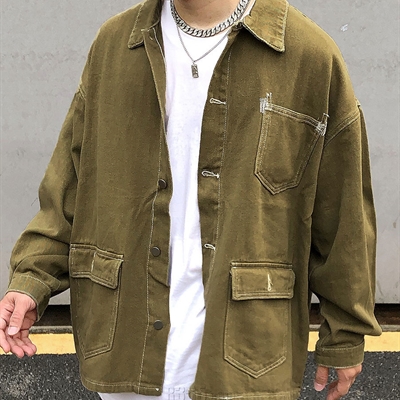 市場上裝-襯衫-休閑襯衫